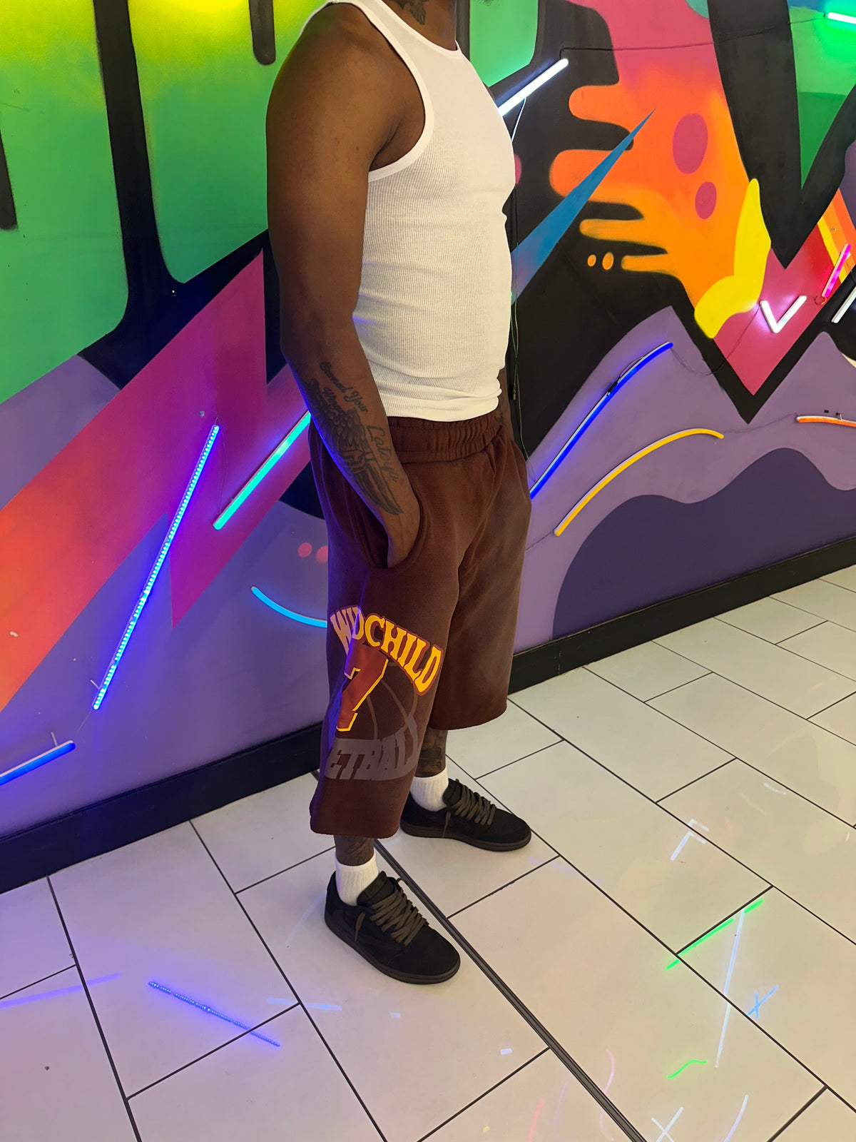 “7” 3/4 basketball Shorts